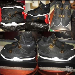 Jordan retro”Royalty” 4’s comes with box